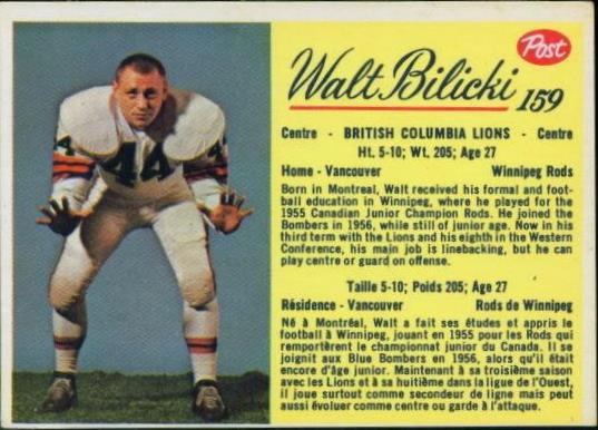 159 Walt Bilicki